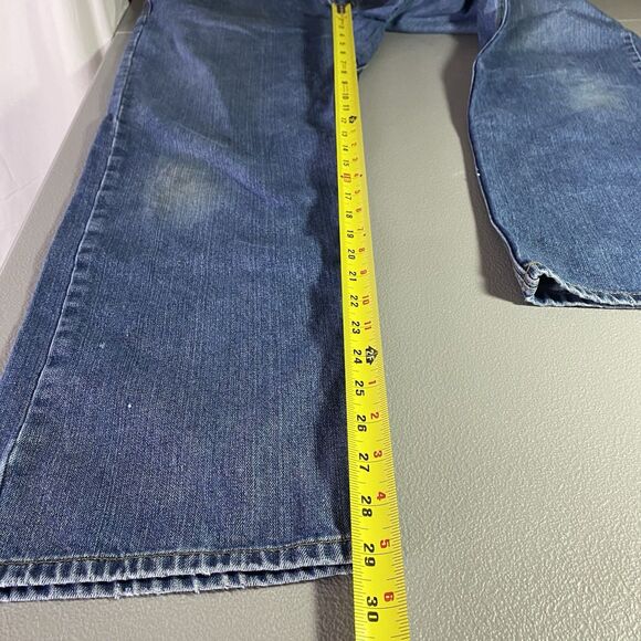 MOUNTAIN KHAKIS Jeans Jackson Hole Straight Denim Medium Wash Mens 34x30 Blue - Picture 5 of 11